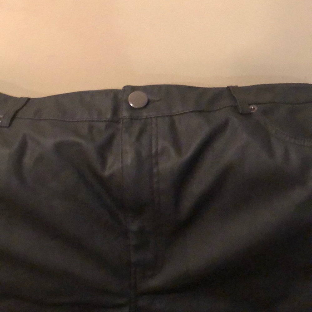New no tag Fake leather pants size 16